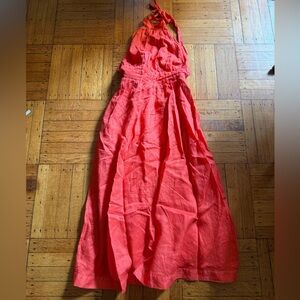 NWT ZIMMERMANN Halter Maxi Dress Size 1